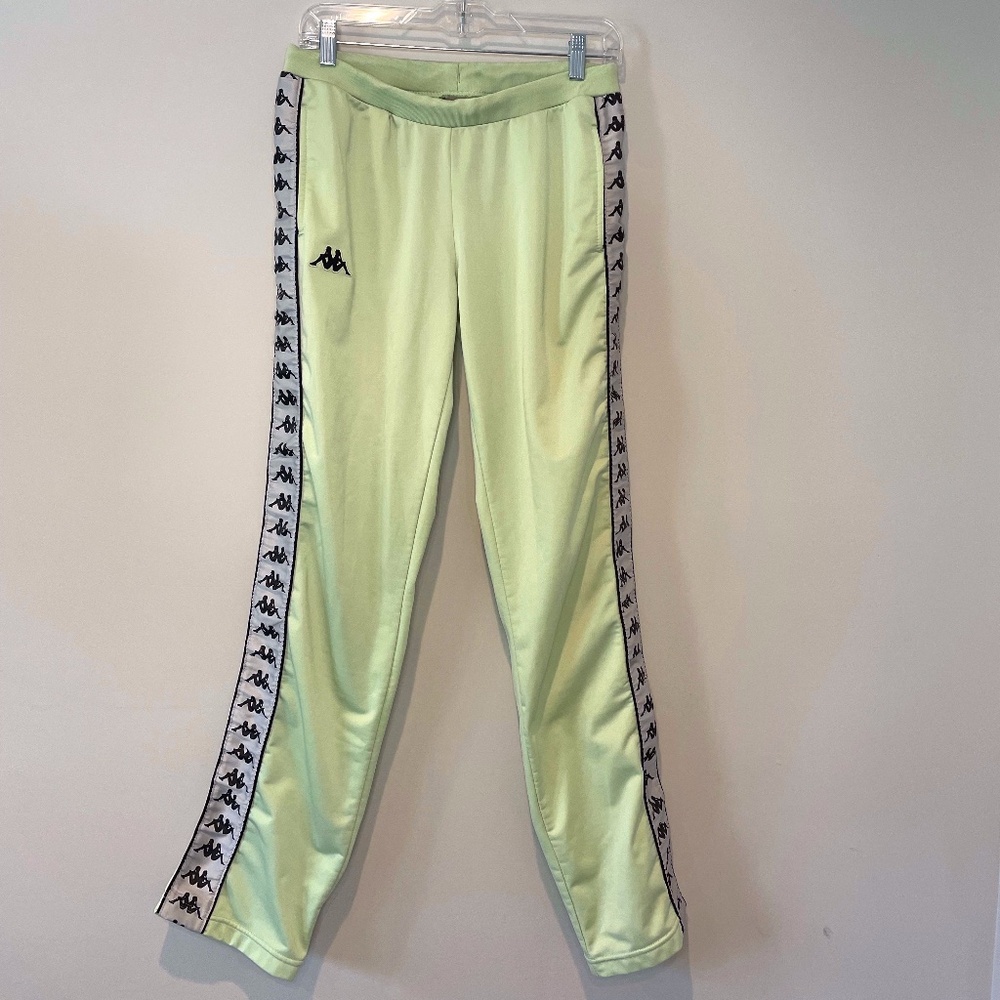 KAPPA Banda Astoriazz Women’s Jogger Pants Light Green Size Large Good condition